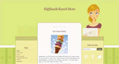 Desktop Screenshot of highlandsranchmom.com